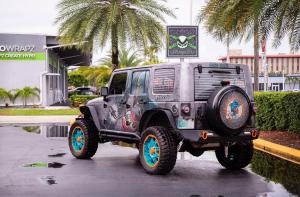 Jeep Wrangler Unlimited Fins 4 Life by MetroWrapz 2020 года 